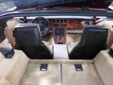 1986 Chevrolet Corvette Coupe Saddle Interior