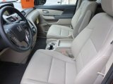 2014 Honda Odyssey Touring Beige Interior