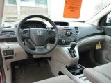 2014 Honda CR-V LX AWD Gray Interior