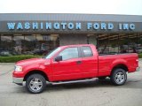 2007 Bright Red Ford F150 XLT SuperCab 4x4 #8852632