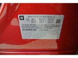 2014 Cadillac XTS Premium AWD Info Tag