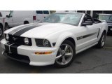 2009 Performance White Ford Mustang GT/CS California Special Convertible #8835030