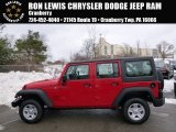 2014 Flame Red Jeep Wrangler Unlimited Sport 4x4 #88960066