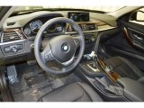 2014 BMW 3 Series 328i Sedan Black Interior