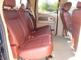 2014 Ford F150 King Ranch SuperCrew 4x4 Rear Seat