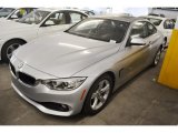 2014 BMW 4 Series Glacier Silver Metallic