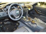 2014 BMW 4 Series 428i Coupe Black Interior