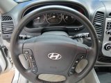 2008 Hyundai Santa Fe SE Steering Wheel