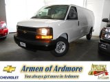 2014 Summit White Chevrolet Express 2500 Cargo Extended WT #88960191