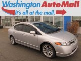 2007 Alabaster Silver Metallic Honda Civic Si Sedan #88960089