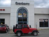 2003 Flame Red Jeep Wrangler SE 4x4 #8844628