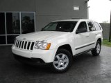 2008 Stone White Jeep Grand Cherokee Laredo #8839332