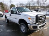2014 Ford F350 Super Duty XL Regular Cab 4x4 Front 3/4 View
