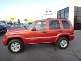 2002 Salsa Red Pearlcoat Jeep Liberty Limited 4x4 #89007646