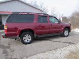 Sport Red Metallic Chevrolet Suburban in 2004