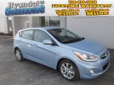 2014 Hyundai Accent Clearwater Blue