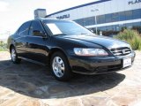 2001 Nighthawk Black Pearl Honda Accord EX Sedan #890391
