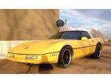 1988 Chevrolet Corvette Yellow