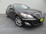 2014 Caspian Black Hyundai Genesis 3.8 Sedan #89052204