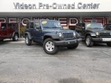 2008 Steel Blue Metallic Jeep Wrangler Unlimited X 4x4 #89052619