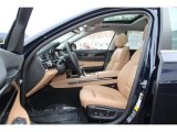 2013 BMW 7 Series 750i xDrive Sedan Saddle/Black Interior