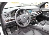 2013 BMW 5 Series 550i Gran Turismo Black Interior