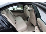 2013 BMW 7 Series 740i Sedan Rear Seat