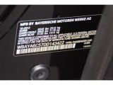 2013 7 Series Color Code for Carbon Black Metallic - Color Code: 416