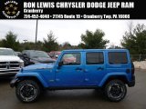 2014 Hydro Blue Pearl Jeep Wrangler Unlimited Polar Edition 4x4 #89051858