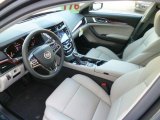 2014 Cadillac CTS Luxury Sedan AWD Light Platinum/Jet Black Interior