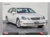 Crystal White Lexus GS in 2001