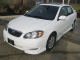 2008 Super White Toyota Corolla S #89052407