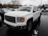 2014 Summit White GMC Sierra 1500 SLT Double Cab 4x4 #89120451