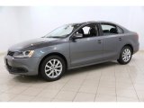 Platinum Gray Metallic Volkswagen Jetta in 2011