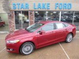 2014 Ruby Red Ford Fusion Titanium AWD #89120509