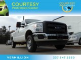 2012 White Platinum Metallic Tri-Coat Ford F250 Super Duty XL Crew Cab 4x4 #89120505