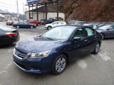 2014 Obsidian Blue Pearl Honda Accord LX Sedan #89140857