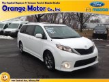 2011 Blizzard White Pearl Toyota Sienna SE #89140952