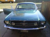 Twilight Turquoise Ford Mustang in 1965