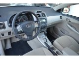 2012 Toyota Corolla LE Bisque Interior
