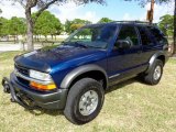 2002 Indigo Blue Metallic Chevrolet Blazer LS ZR2 4x4 #89161362