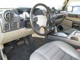 2003 Hummer H2 SUV Wheat Interior