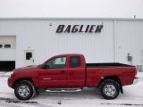 2005 Impulse Red Pearl Toyota Tacoma PreRunner Access Cab #89161662