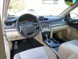 2012 Toyota Camry LE Ivory Interior