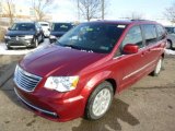 Deep Cherry Red Crystal Pearl Chrysler Town & Country in 2014