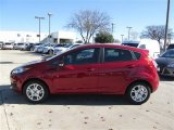 Ruby Red Ford Fiesta in 2014