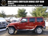 2014 Copperhead Pearl Jeep Wrangler Unlimited Sahara 4x4 #89161254