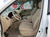 2014 Nissan Pathfinder Hybrid Platinum Almond Interior