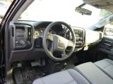 2014 GMC Sierra 1500 Regular Cab 4x4 Jet Black/Dark Ash Interior