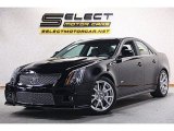 Black Diamond Tricoat Cadillac CTS in 2011